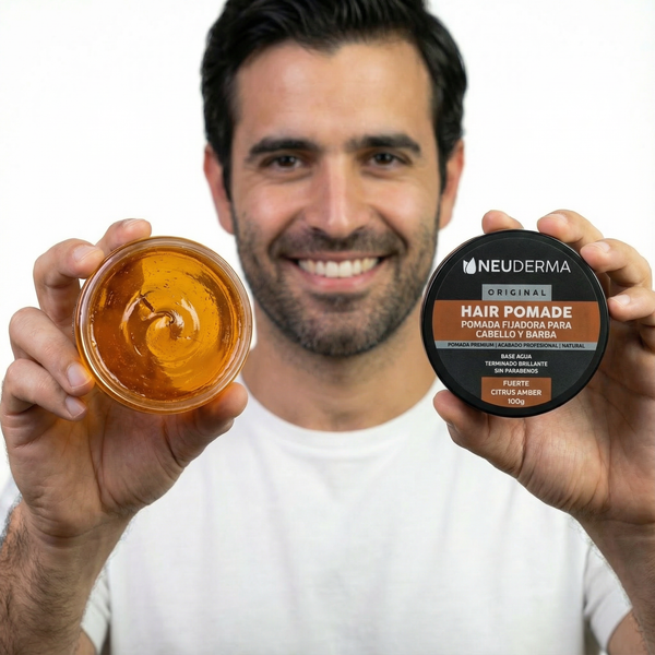 Kit 3 Pzas Pomada para Peinar Naranja Citrus Amber - Neuderma