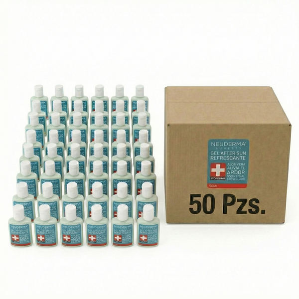 Gel Refrescante After Sun 30ml Caja con 50 pz