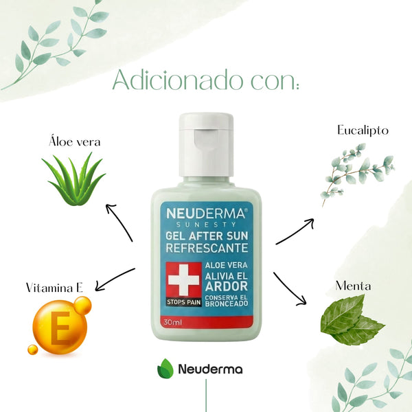 Gel Refrescante After Sun 30ml Caja con 50 pz