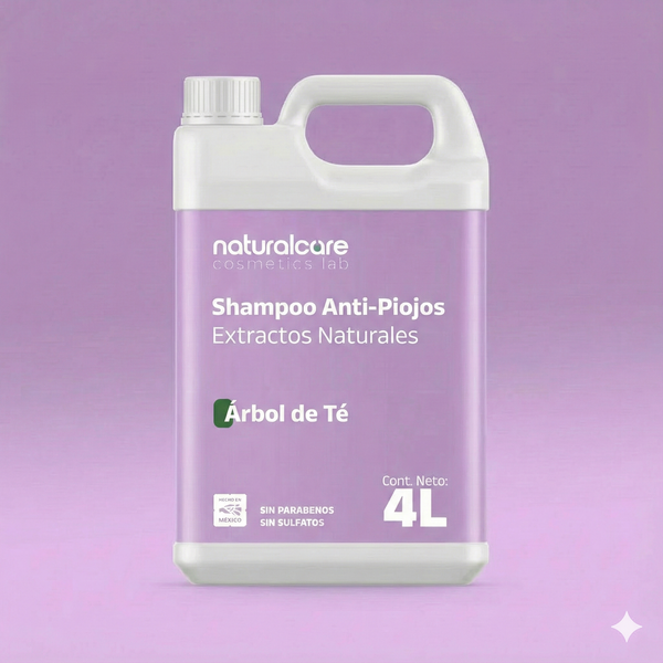 Shampoo Antipiojos Herbal con Neem y Árbol de Té - Neuderma