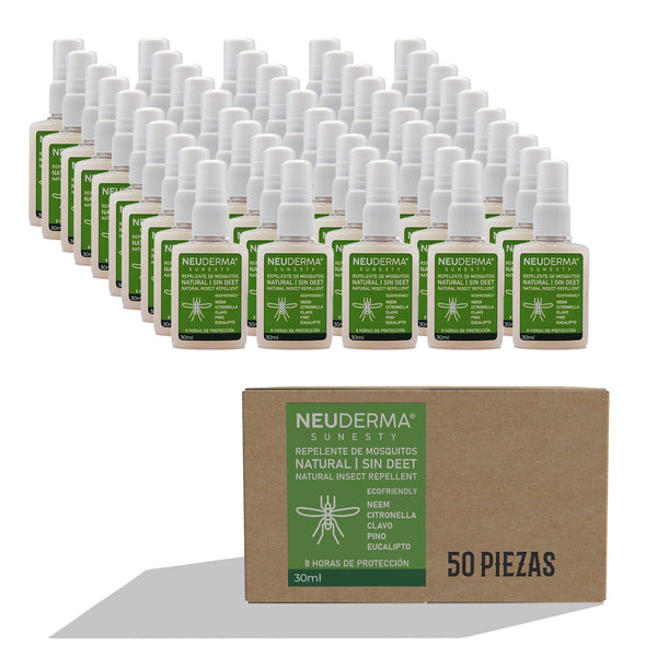 Repelente de Mosquitos Orgánico 30ml Caja con 50 pzas