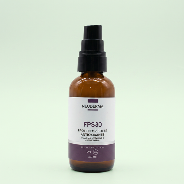 Protector Solar Facial FPS 30 Antioxidante con Vitamina C - 60ml