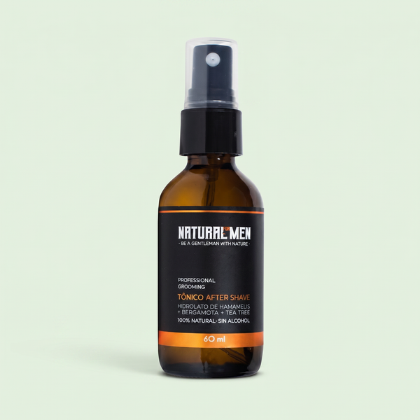 Tónico Facial y After Shave Hamamelis Bergamota 100% Natural 60ml