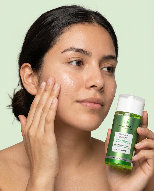Gel Limpiador Facial Hidratante Aloe Vera + Nopal - 150ml