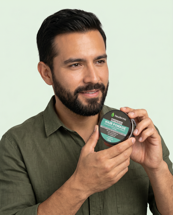 Matte Clay Pomade Hold Strong | Arcilla Mate para Cabello | Pomada Mate | Fijación Fuerte | Stonewood