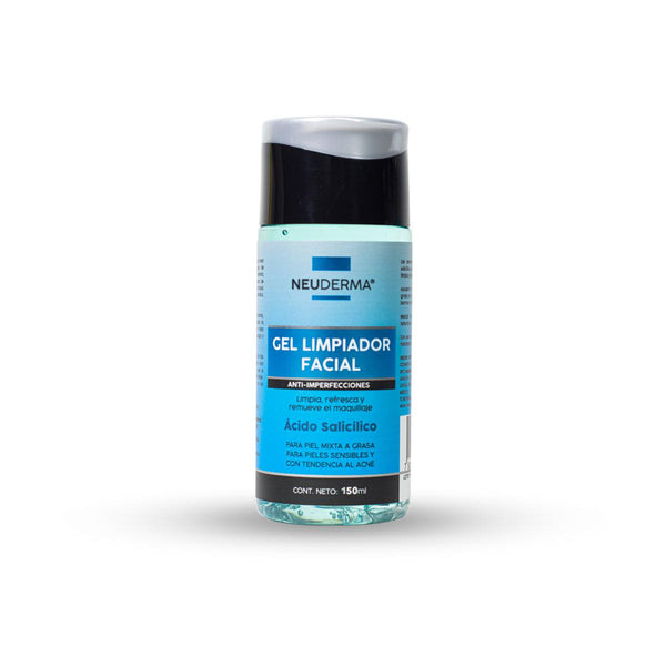 Gel Limpiador Facial con Ácido Salicílico 150ml - THE NATURALCARE SHOP - By NEUDERMA