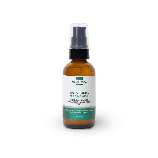 Suero Facial con Niacinamida + Ácido Hialurónico + Hamamelis + Aloe Vera 60ml - THE NATURALCARE SHOP - By NEUDERMA