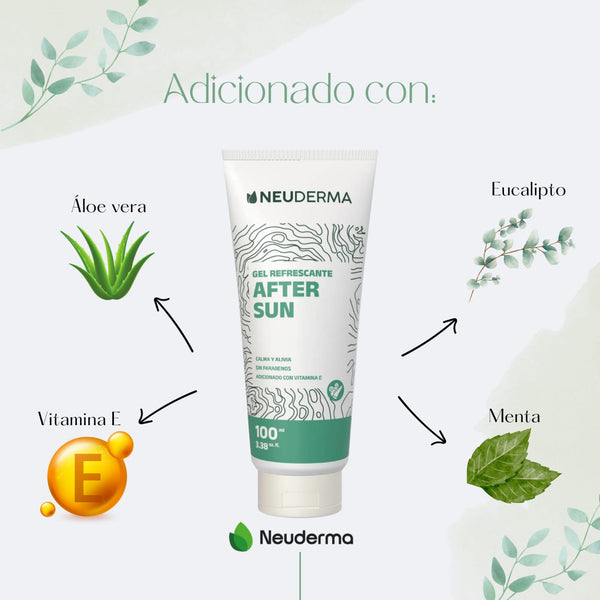 Kit Protector Solar Mineral & Orgánico 100ml + Gel Refrescante After Sun 100ml - Neuderma