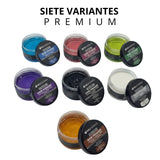 Kit Completo de Pomadas Neuderma - 7 Fragancias, 7 Estilos - 100 g c/u