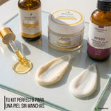 Kit Crema Facial Despigmentante + Suero Antioxidante + Protector Solar Antioxidante FPS 30 - Neuderma