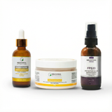 Kit Crema Facial Despigmentante + Suero Antioxidante + Protector Solar Antioxidante FPS 30 - Neuderma
