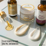 Kit Crema Facial Despigmentante + Suero Antioxidante + Protector Solar Antioxidante FPS 30 - Neuderma