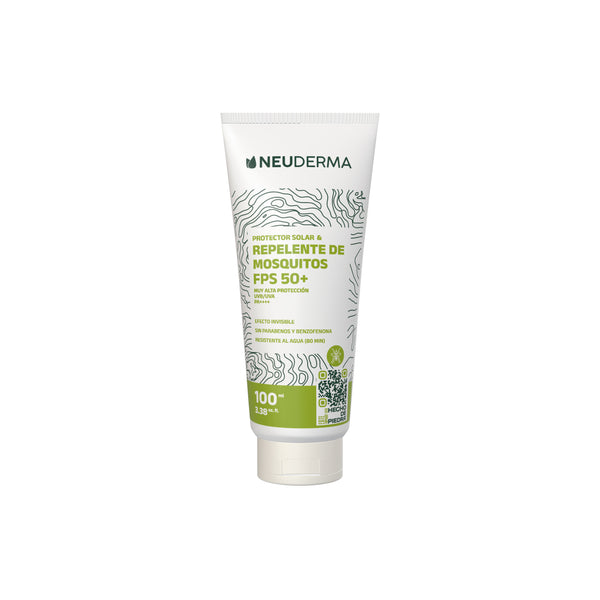 Protector Solar & Repelente de Mosquitos Orgánico FPS 50+ 100ml
