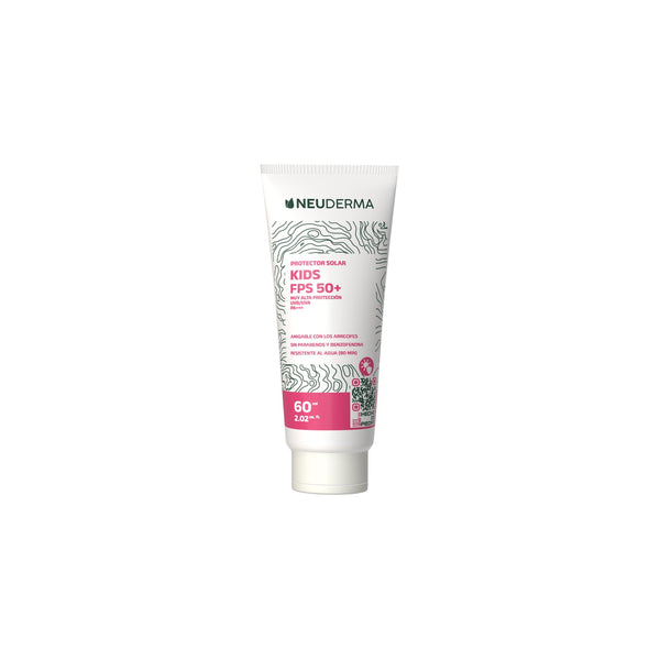 Protector Solar Mineral FPS 50+ para Niños Neuderma 60g - THE NATURALCARE SHOP - By NEUDERMA