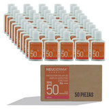 Protector Solar Neuderma FPS 50 - Caja con 50 pzas de 30 ml