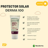 Protector Solar Derma100 FPS 50+ Neuderma 60ml