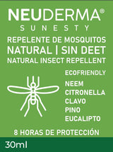 Repelente de Mosquitos Orgánico Neuderma - 30ml