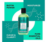 Shampoo de Biotina, Bergamota y Colágeno, Crecimiento Capilar