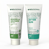 Kit Protector Solar Mineral & Orgánico 100ml + Gel Refrescante After Sun 100ml - Neuderma