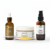Kit Crema Facial Despigmentante + Suero Antioxidante + Protector Solar Antioxidante FPS 30 - Neuderma