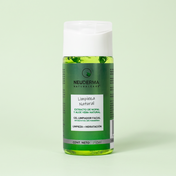 Gel Limpiador Facial Hidratante Aloe Vera + Nopal - 150ml