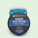 Pomada para Cabello Base Agua Fijación Extra Fuerte | Water Based Pomad XStrong Hold | Aqua
