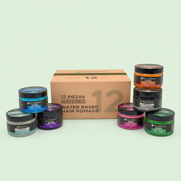 Kit 12 Pomadas para Peinar a Elegir - Neuderma - 100 g c/u