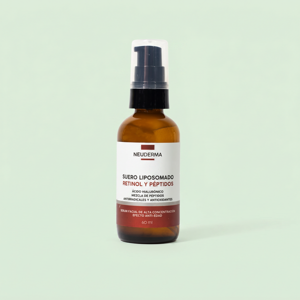 Suero Facial Liposomado con Retinol + Péptidos 60ml