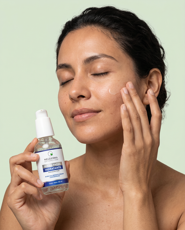 Suero Facial Hidratante con Ácido Hialurónico Vegano - 60ml