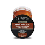 Hair Pomade Base Agua | Pomada para cabello y barba fijación fuerte | Citrus Amber - THE NATURALCARE SHOP - By NEUDERMA