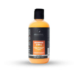 Shampoo 3 en 1 para Hombres, Ideal para Cabello, Rostro y Cuerpo 250ml - THE NATURALCARE SHOP - By NEUDERMA